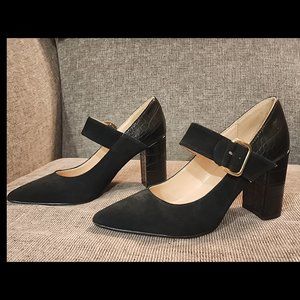 Tommy Hilfiger Black Mary Jane Shoes - Size 7 1/2